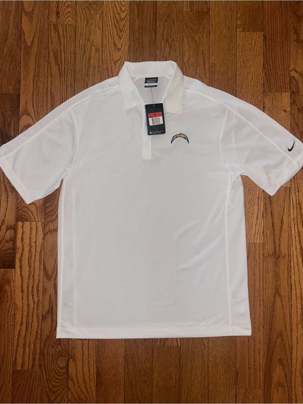 Chargers Nike Golf Polo Shirt Size Large NEW